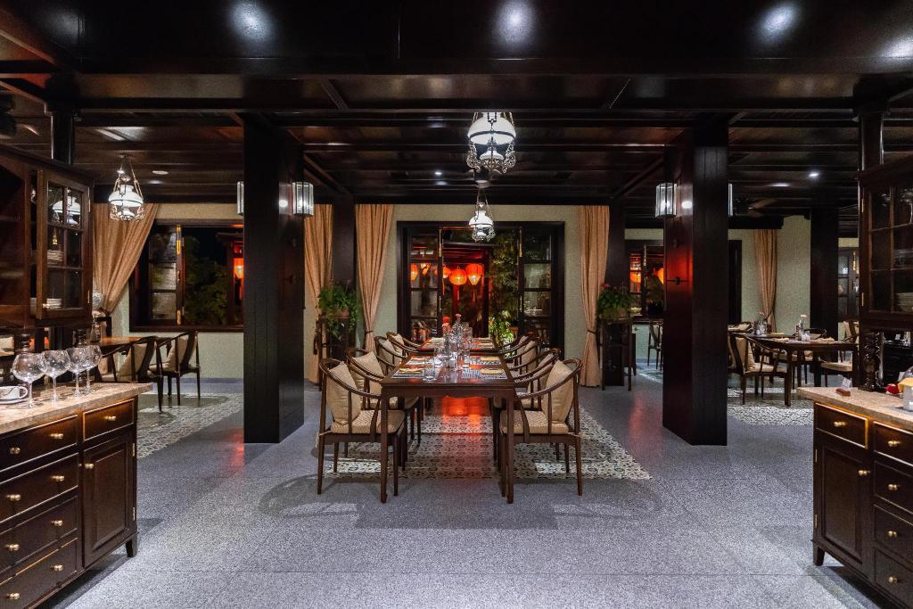 Little Riverside Hoi An . A Luxury Hotel & Spa Dış mekan fotoğraf The restaurant