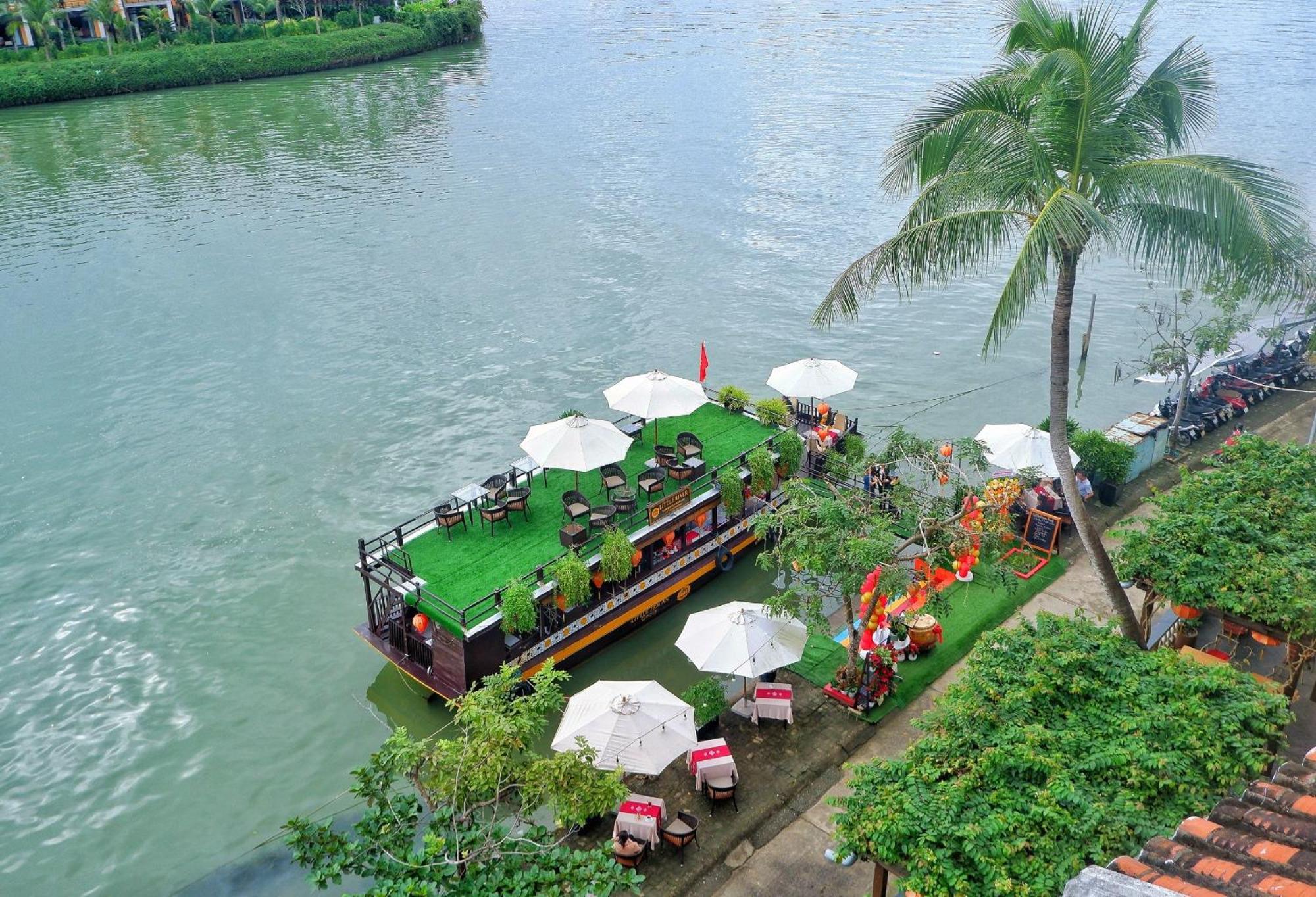 Little Riverside Hoi An . A Luxury Hotel & Spa Dış mekan fotoğraf The restaurant