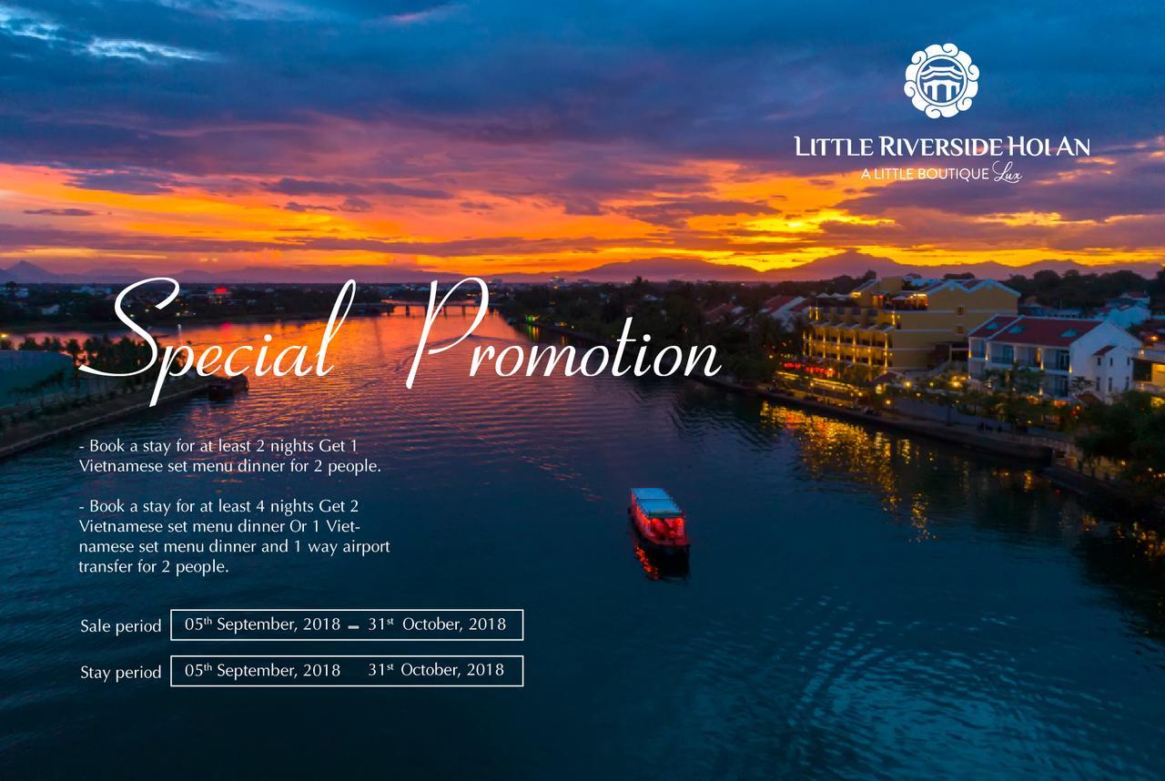 Little Riverside Hoi An . A Luxury Hotel & Spa Dış mekan fotoğraf Little Riverside Hotel