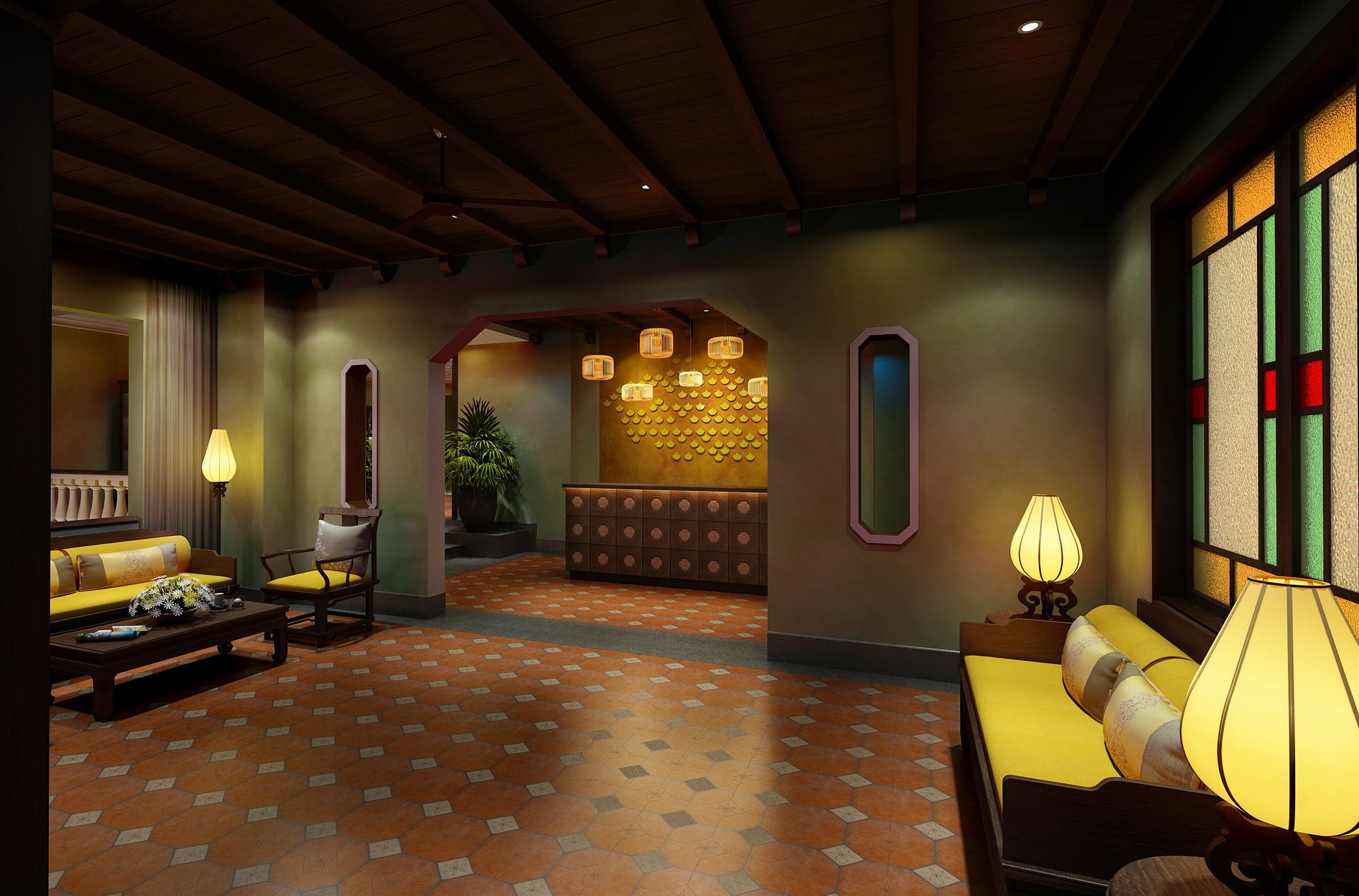 Little Riverside Hoi An . A Luxury Hotel & Spa Dış mekan fotoğraf Interior of a Thai spa